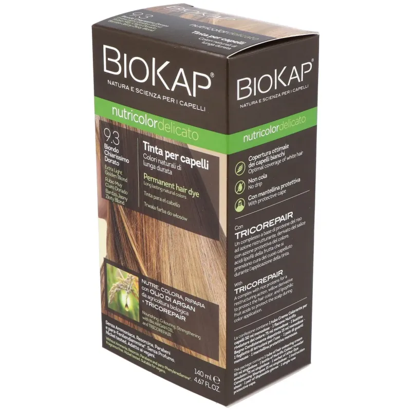 Biokap Tinte Delicato 9.3 Rubio Muy Claro Dor | Farmacia Barata