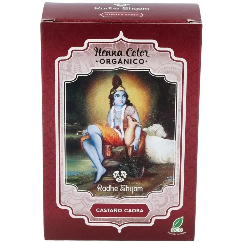 Henna Castaño Caoba Polvo Radhe | Farmacia Barata Henna Castaño Caoba Polvo Radhe | Farmacia Barata