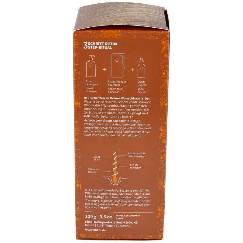 Khadi Herbal Color Castaño Dorado | Farmacia Barata Khadi Herbal Color Castaño Dorado | Farmacia Barata