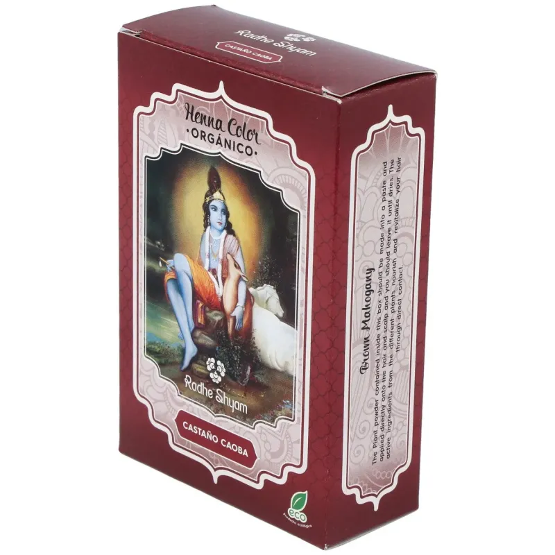 Henna Castaño Caoba Polvo Radhe | Farmacia Barata Henna Castaño Caoba Polvo Radhe | Farmacia Barata