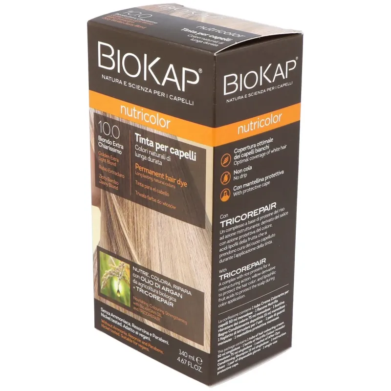 Biokap Tinte Rubio Extra Claro 10.0 140ml | Farmacia Barata Biokap Tinte Rubio Extra Claro 10.0 140ml | Farmacia Barata
