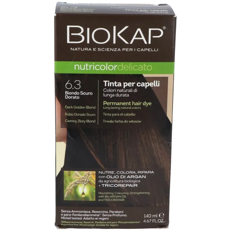 Biokap Tinte Delicato Rubio Dorado Oscuro | Farmacia Barata
