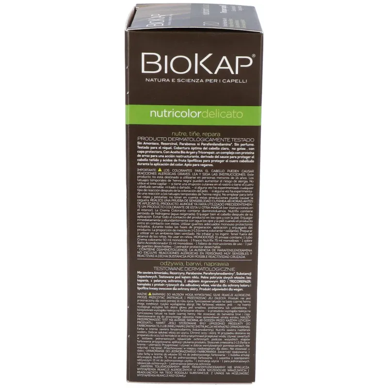 Biokap Tinte Delicato 7.00 Rubio Medio | Farmacia Barata
