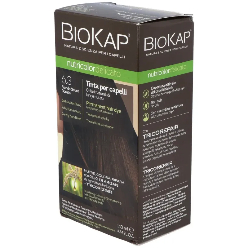 Biokap Tinte Delicato Rubio Dorado Oscuro | Farmacia Barata