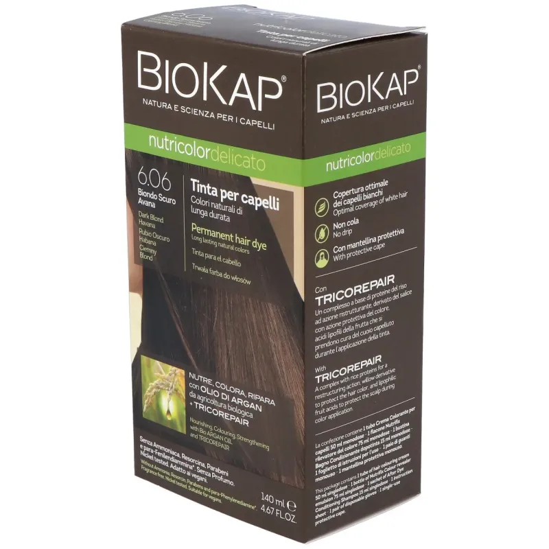 Biokap Tinte Delicato Rubio Oscuro 6.06 | Farmacia Barata