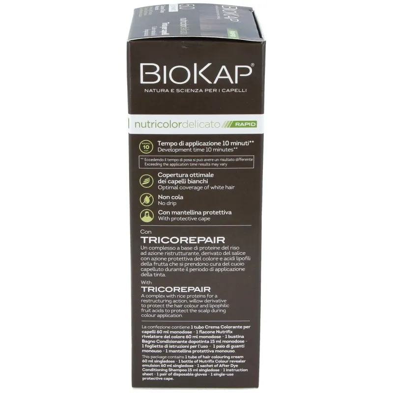 Biokap Tinte Rapid 5.00 Castaño Claro Nat | Farmacia Barata