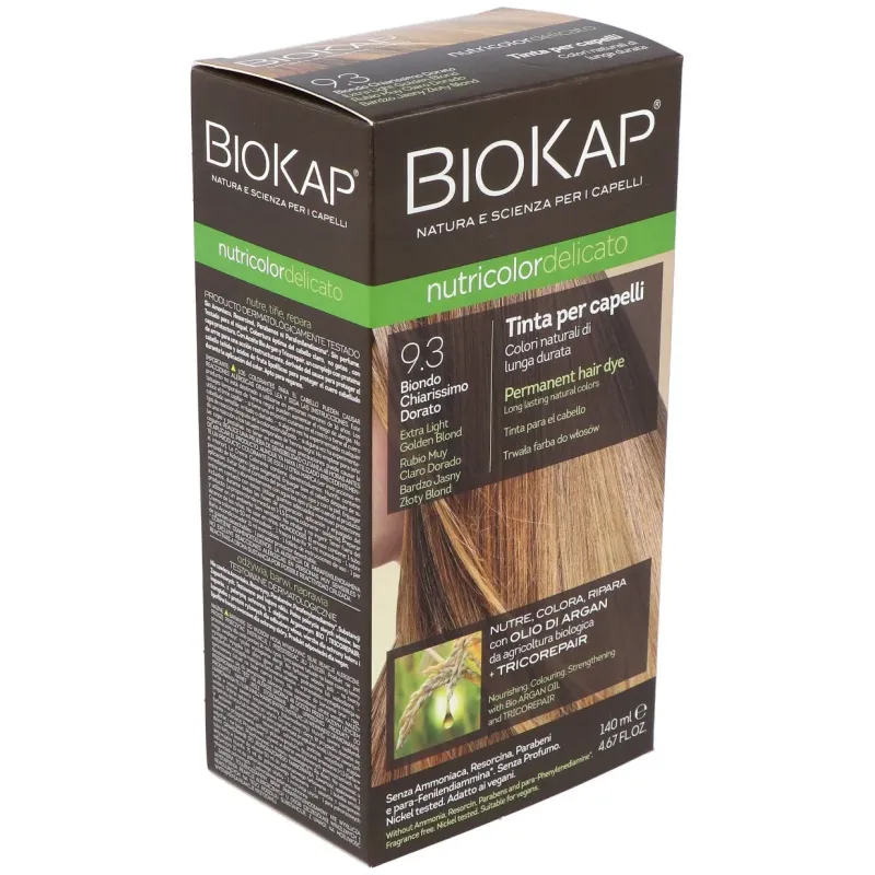 Biokap Tinte Delicato 9.3 Rubio Muy Claro Dor | Farmacia Barata