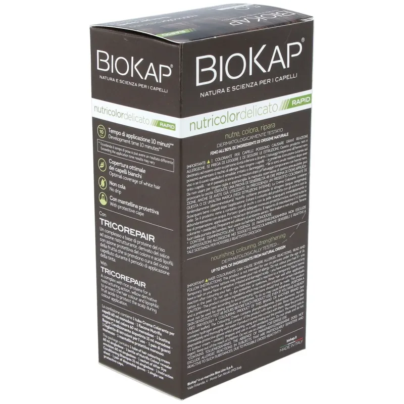 Biokap Tinte Rapid 5.00 Castaño Claro Nat | Farmacia Barata