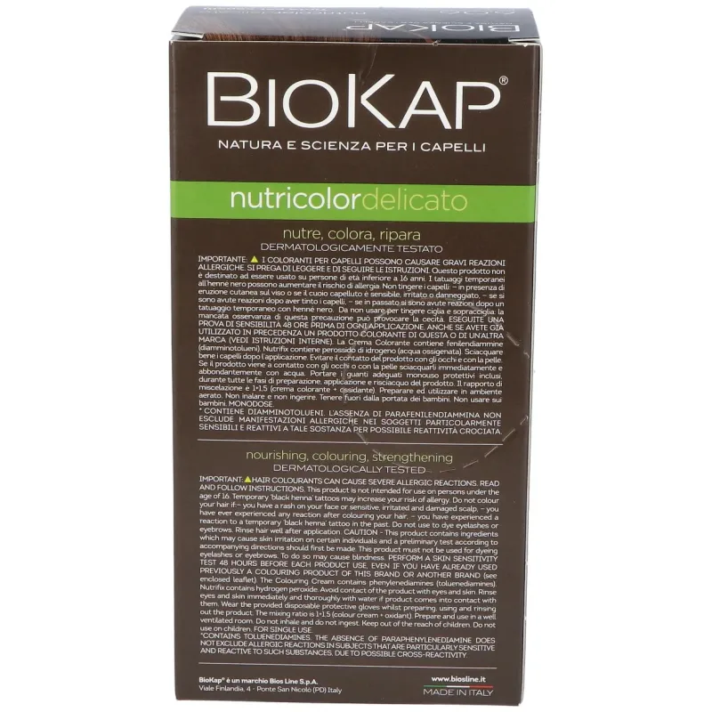 Biokap Tinte Delicato Rubio Oscuro 6.06 | Farmacia Barata