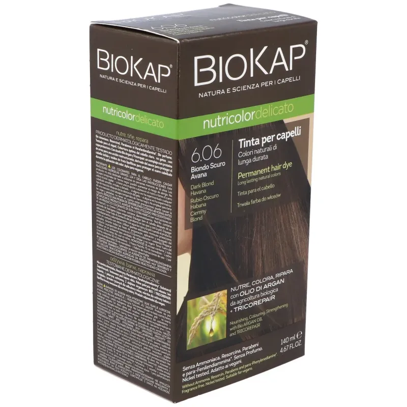 Biokap Tinte Delicato Rubio Oscuro 6.06 | Farmacia Barata