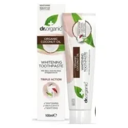 Dr. Organic Dentífrico Aceite de Coco, 100ml