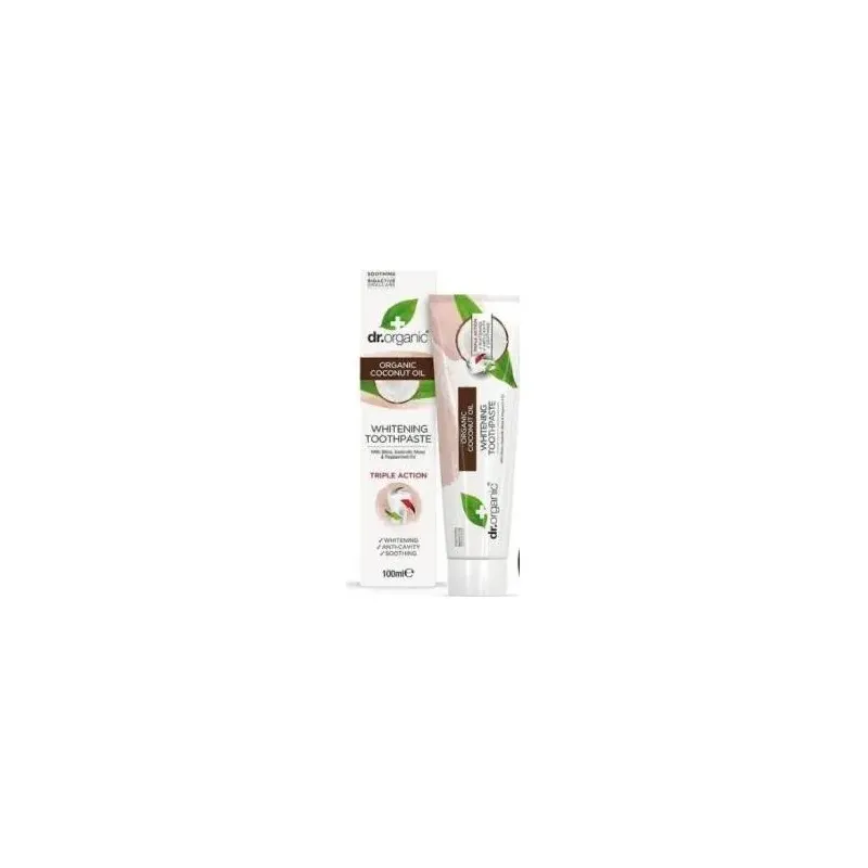 Dentífrico Aceite Coco Dr Organic 100ml | Farmacia Barata