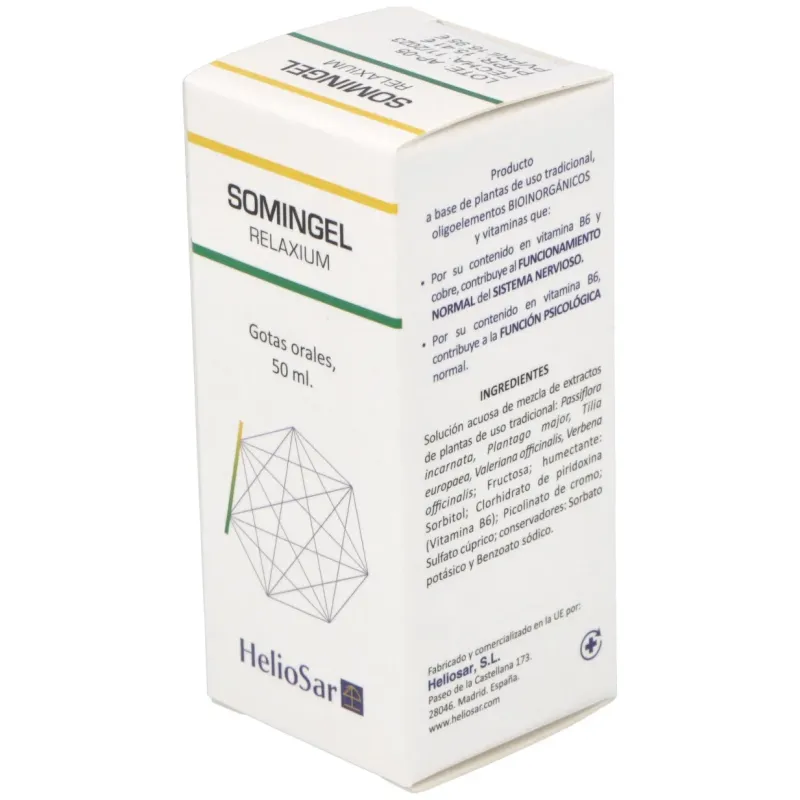 SominGel Relaxium 50ml | Farmacia Barata