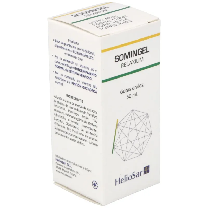 SominGel Relaxium 50ml | Farmacia Barata