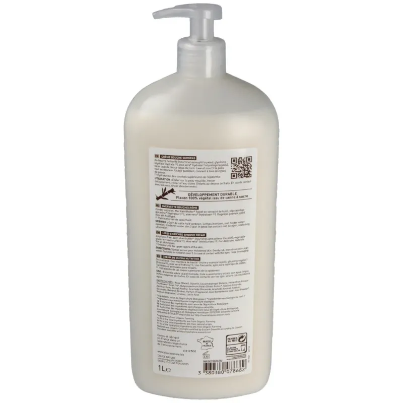 Douce Nature Gel Ducha Manteca Karite 1L | Farmacia Barata
