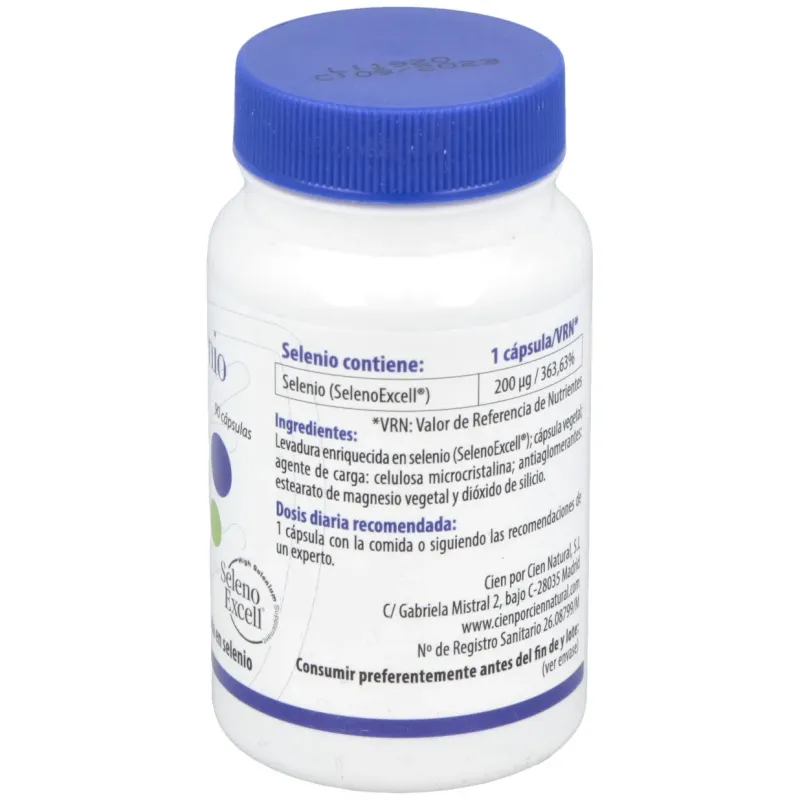 SELENIO 90cap 100%NATURAL | Farmacia Barata SELENIO 90cap 100%NATURAL | Farmacia Barata