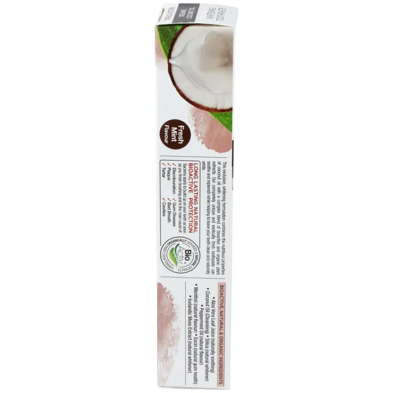 Dentífrico Aceite Coco Dr Organic 100ml | Farmacia Barata