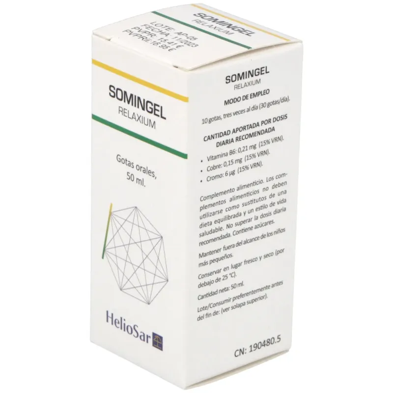 SominGel Relaxium 50ml | Farmacia Barata