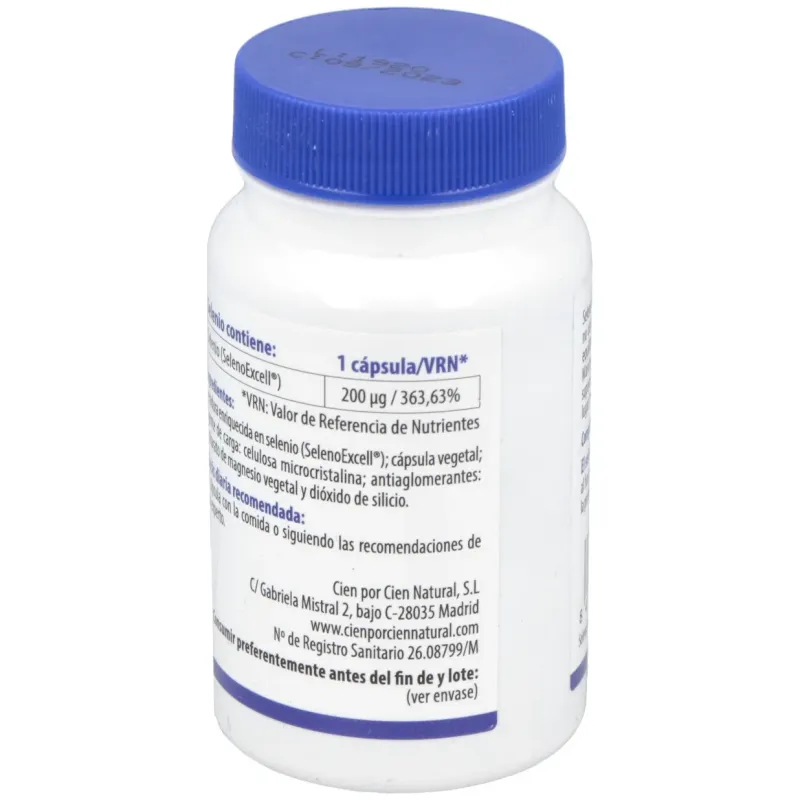 SELENIO 90cap 100%NATURAL | Farmacia Barata SELENIO 90cap 100%NATURAL | Farmacia Barata