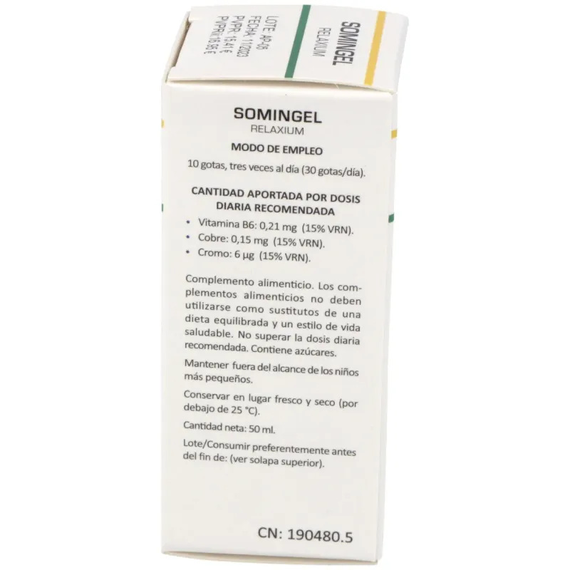SominGel Relaxium 50ml | Farmacia Barata