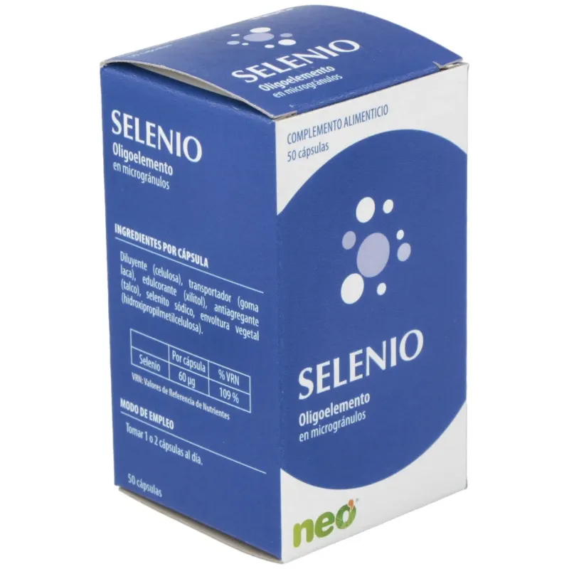 Neo Selenio, 50 cápsulas | Farmacia Barata