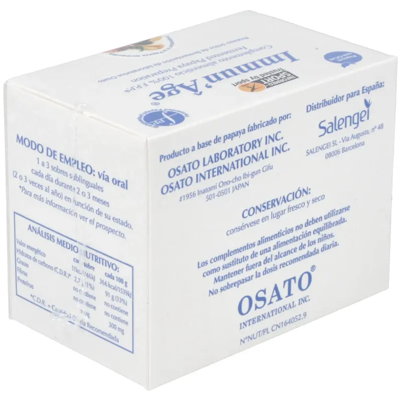 Osato Immun'age Classic, 30 sobres | Farmacia Barata