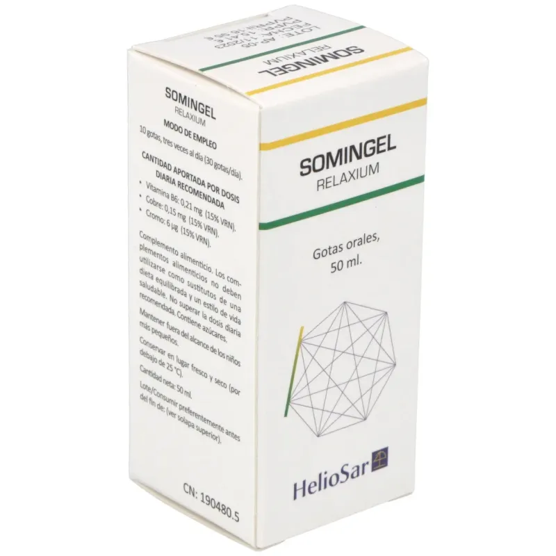 SominGel Relaxium 50ml | Farmacia Barata