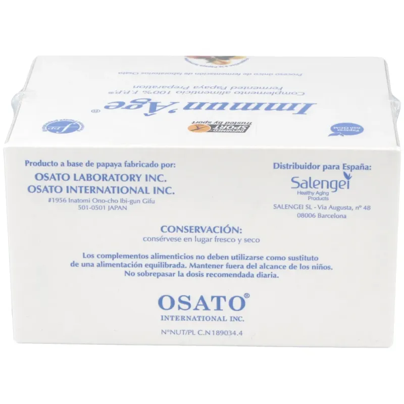 Osato ImmunAge Maxi 60 sobres | Farmacia Barata