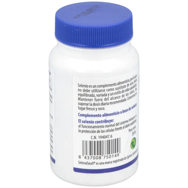 SELENIO 90cap 100%NATURAL | Farmacia Barata SELENIO 90cap 100%NATURAL | Farmacia Barata