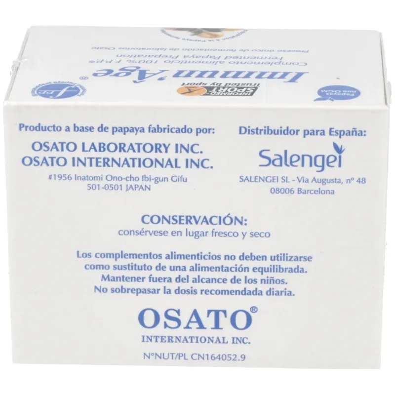 Osato Immun'age Classic, 30 sobres | Farmacia Barata