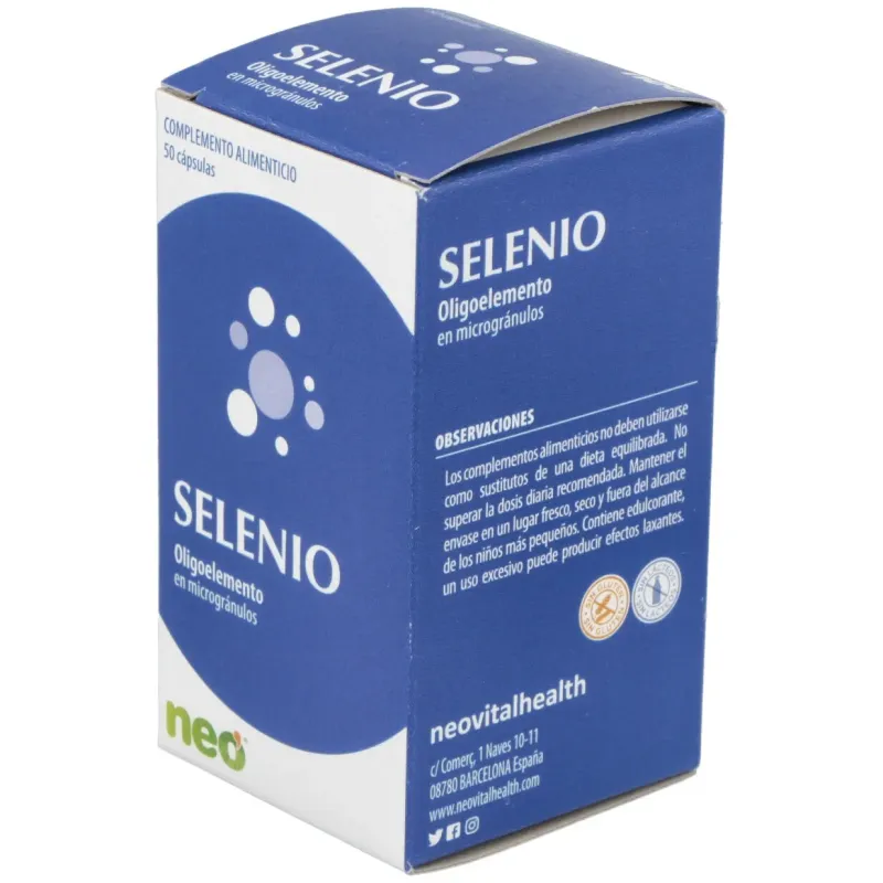 Neo Selenio, 50 cápsulas | Farmacia Barata