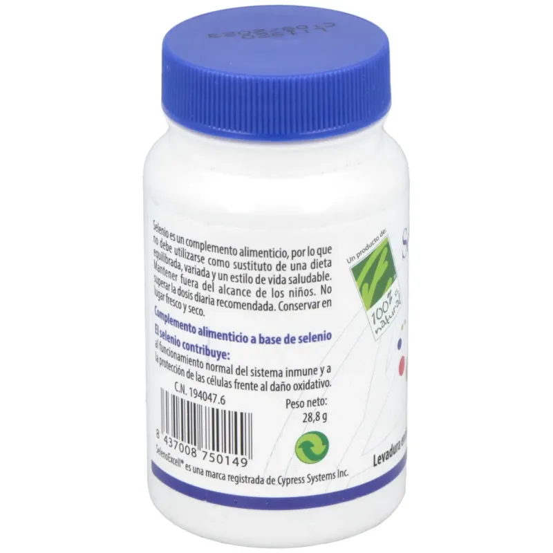 SELENIO 90cap 100%NATURAL | Farmacia Barata SELENIO 90cap 100%NATURAL | Farmacia Barata