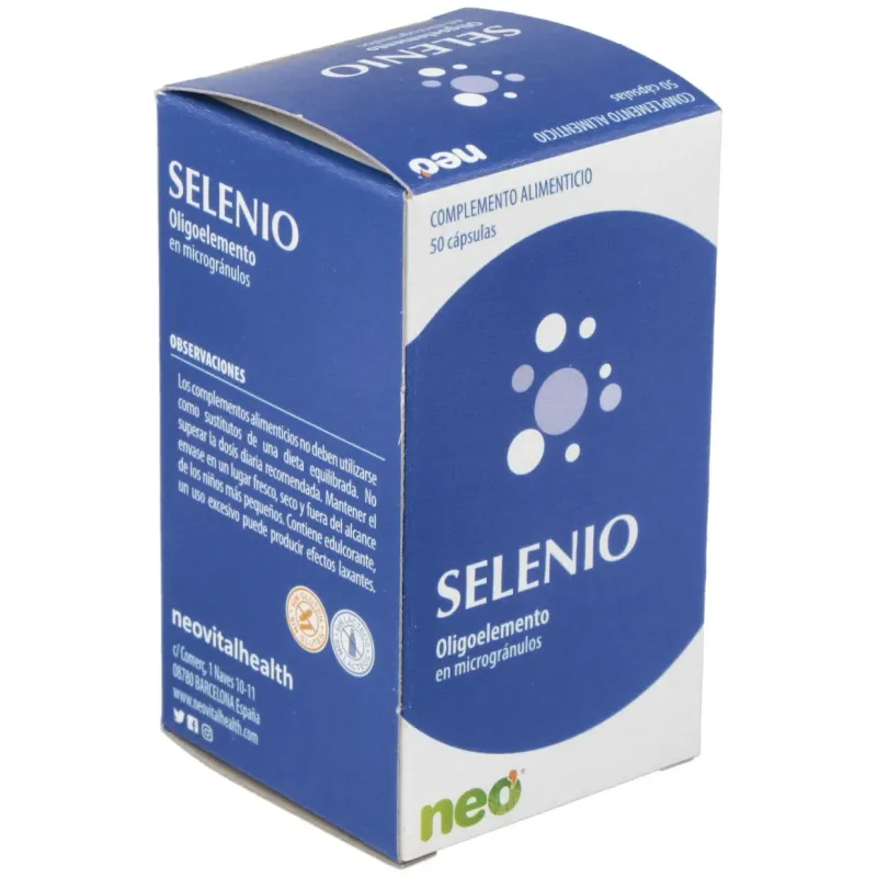 Neo Selenio, 50 cápsulas | Farmacia Barata