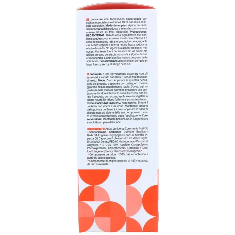 Capsicum Gel Calor Terpenic 100 ml | Farmacia Barata Capsicum Gel Calor Terpenic 100 ml | Farmacia Barata