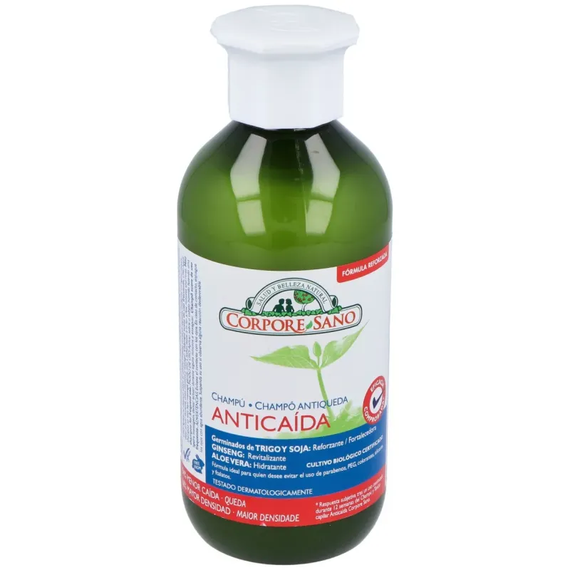 Eco Corpore Sano Champú Soja Anticaída | Farmacia Barata Eco Corpore Sano Champú Soja Anticaída | Farmacia Barata