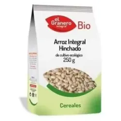 Granero Arroz Integral Hinchado, 250g Bio