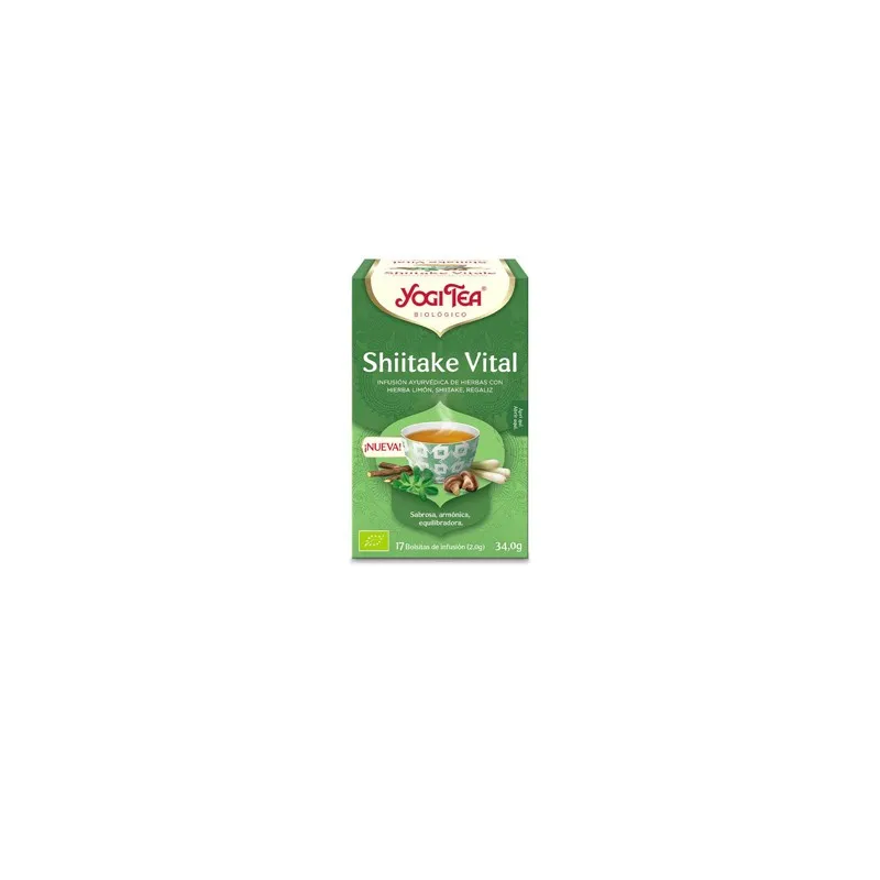 Yogi Tea Shiitake Vital 17sob | Farmacia Barata Yogi Tea Shiitake Vital 17sob | Farmacia Barata