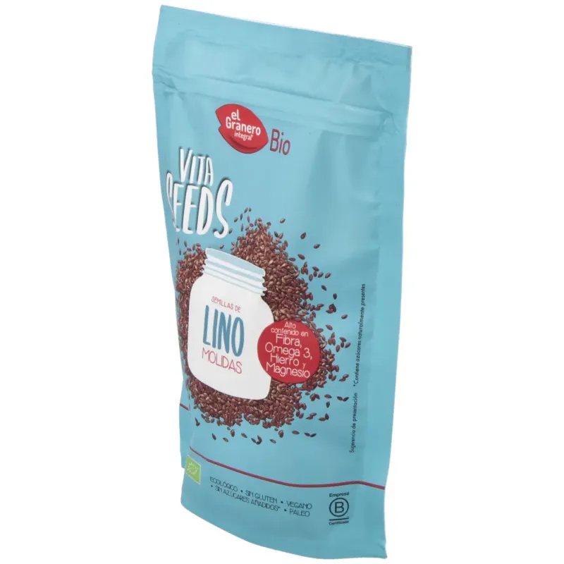 VitaSeeds Lino Molido, 300g | Farmacia Barata