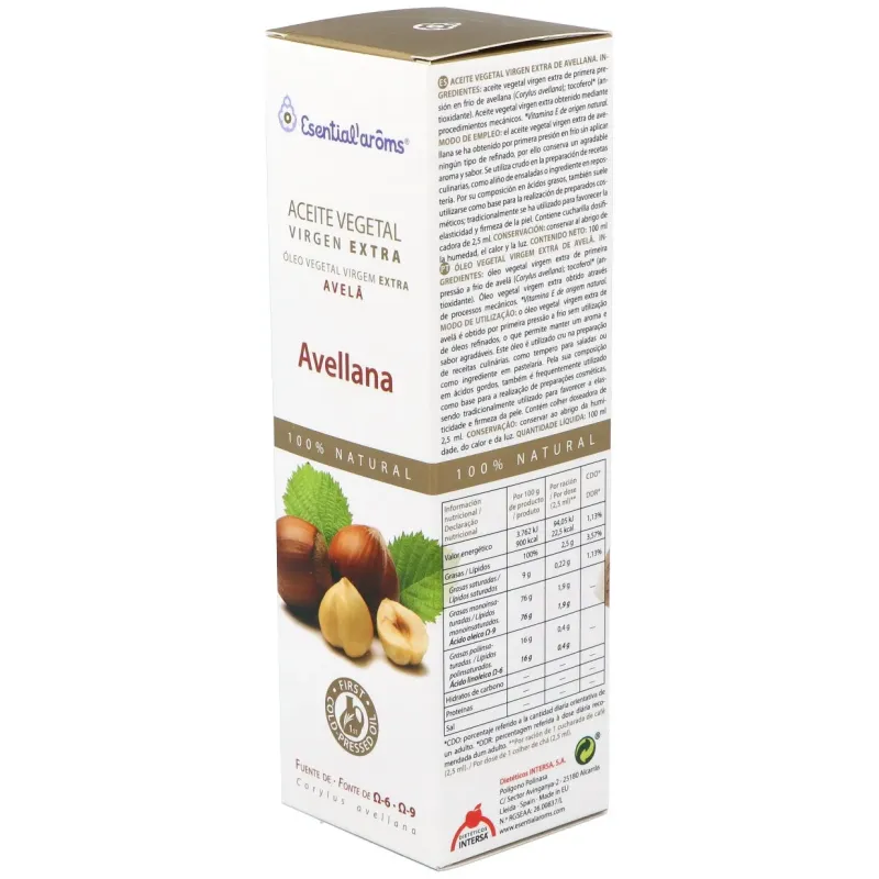 Aceite Avellana Esential'Aroms | Farmacia Barata