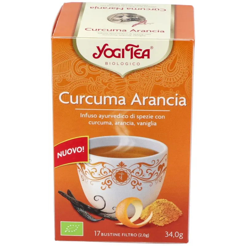 Yogi Tea Cúrcuma Naranja | Farmacia Barata