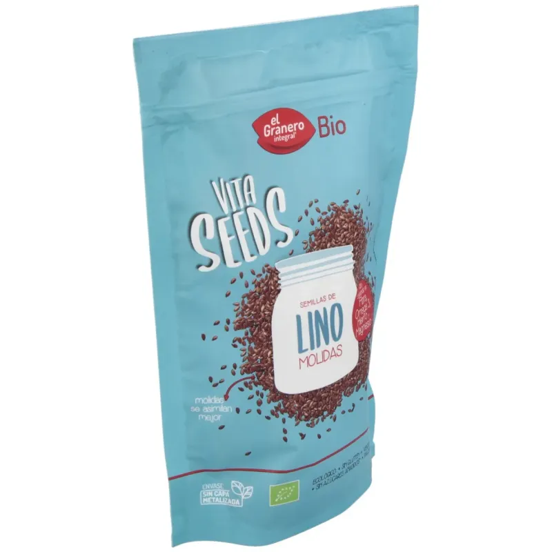 VitaSeeds Lino Molido, 300g | Farmacia Barata