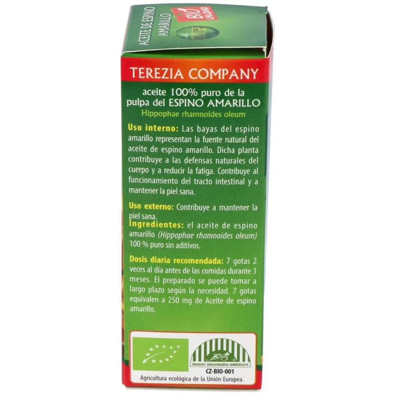 Aceite Espino Amarillo Terezia | Farmacia Barata Aceite Espino Amarillo Terezia | Farmacia Barata