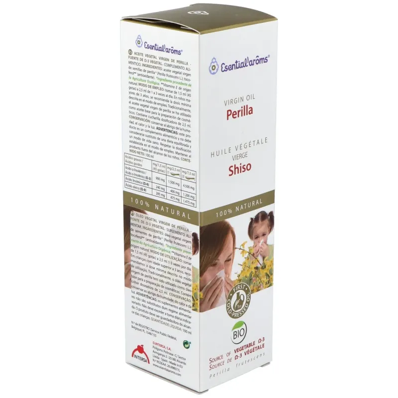 ESENCIALAROMS Aceite Perilla, 100 ml | Farmacia Barata ESENCIALAROMS Aceite Perilla, 100 ml | Farmacia Barata