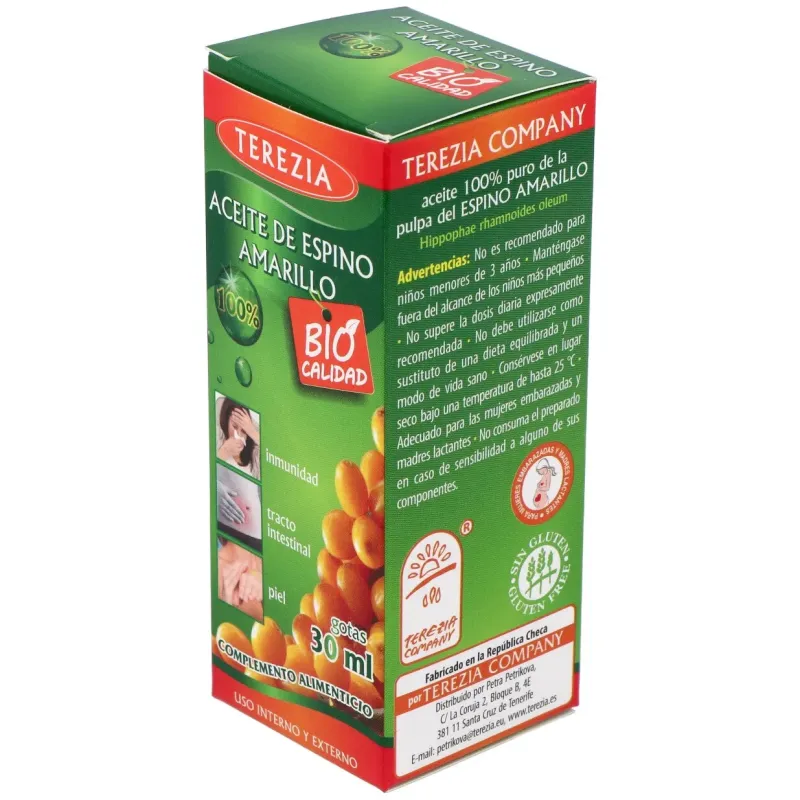 Aceite Espino Amarillo Terezia | Farmacia Barata Aceite Espino Amarillo Terezia | Farmacia Barata