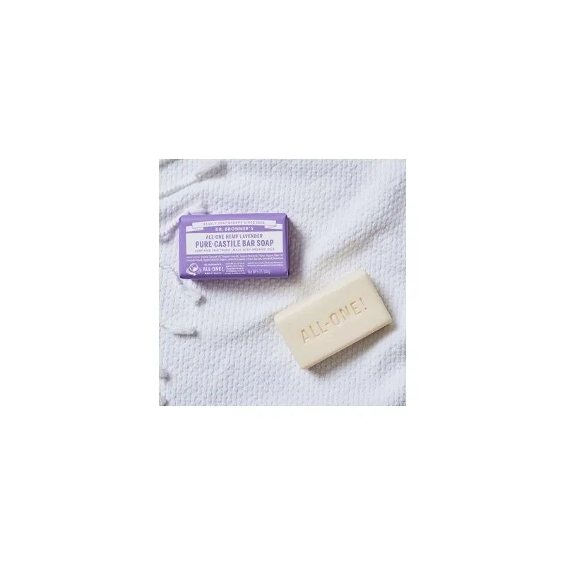 Jabón Lavanda 140g Bio Bronner | Farmacia Barata