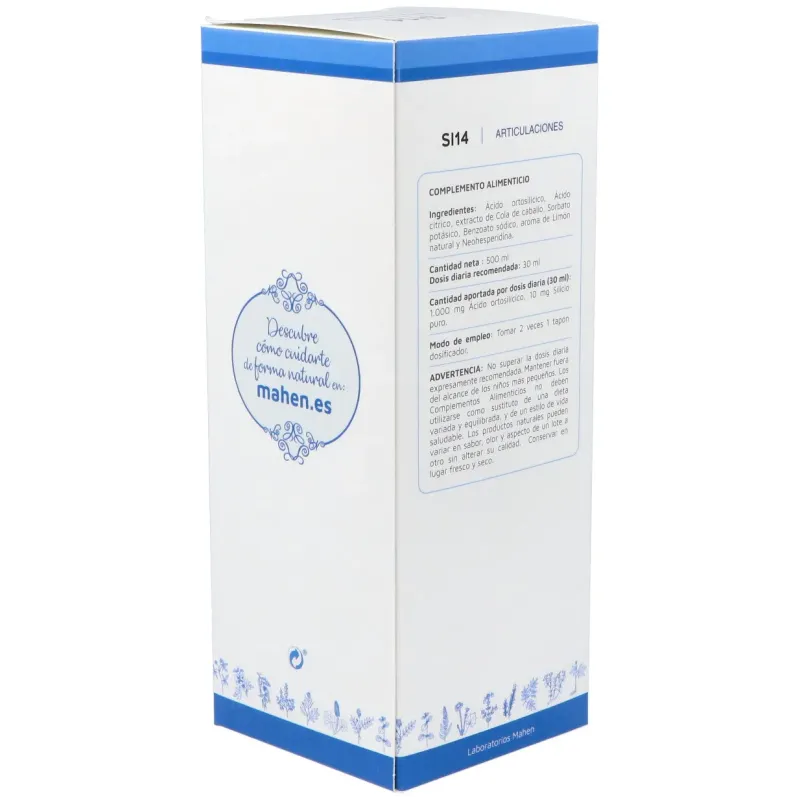 Silicio Si 14 500 ml MAHEN | Farmacia Barata Silicio Si 14 500 ml MAHEN | Farmacia Barata