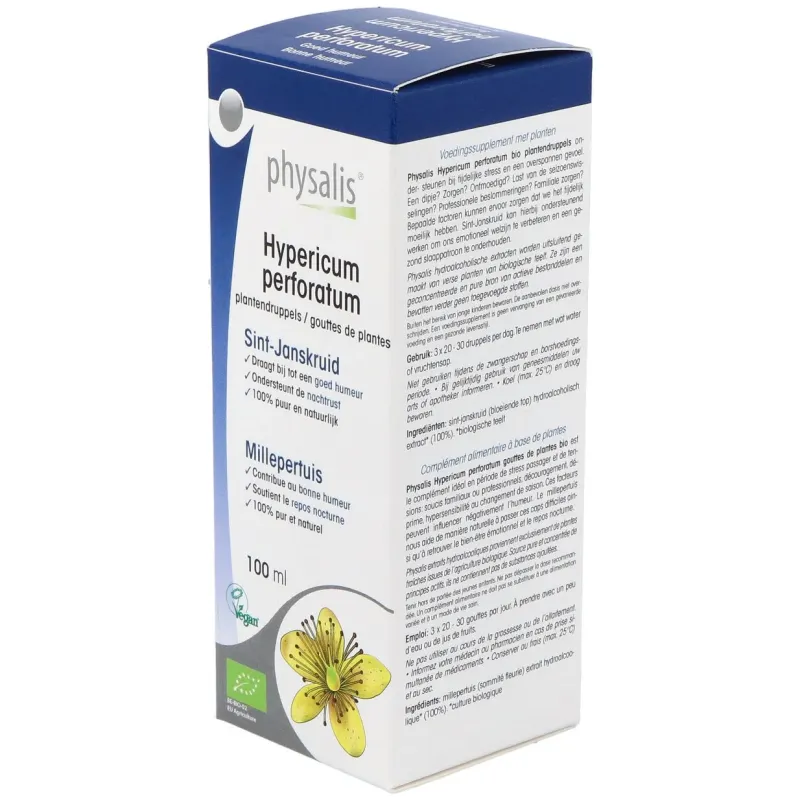Physalis Extracto de Hipérico Bio 100 ml | Farmacia Barata