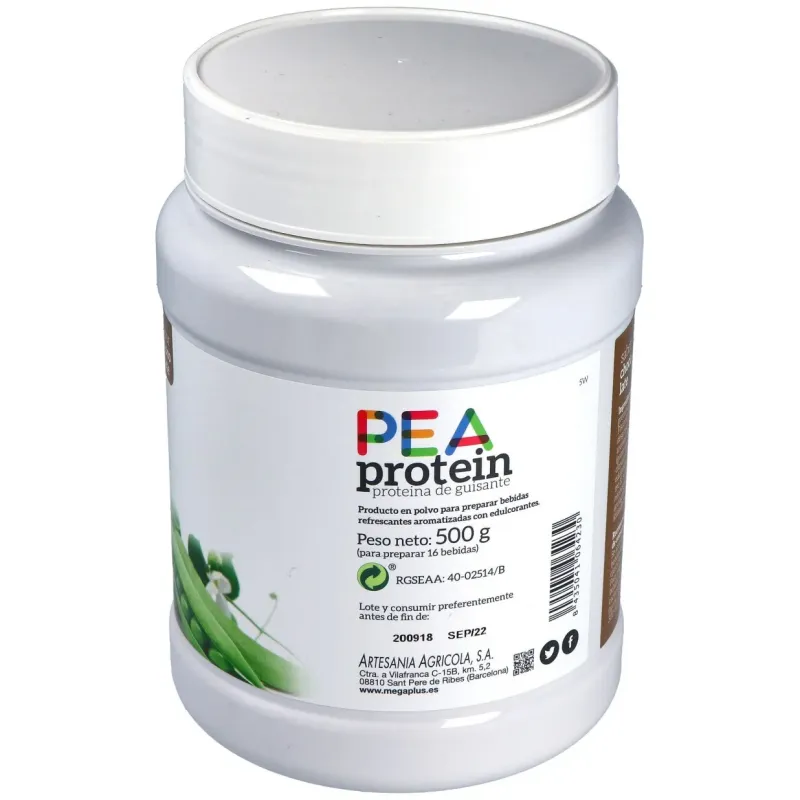 Proteína de Guisante 500 g Mega Plus | Farmacia Barata Proteína de Guisante 500 g Mega Plus | Farmacia Barata