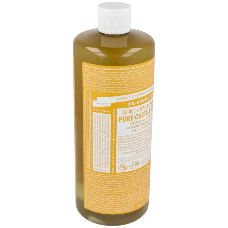 Dr. Bronner Jabón Líquido Cítricos | Farmacia Barata Dr. Bronner Jabón Líquido Cítricos | Farmacia Barata