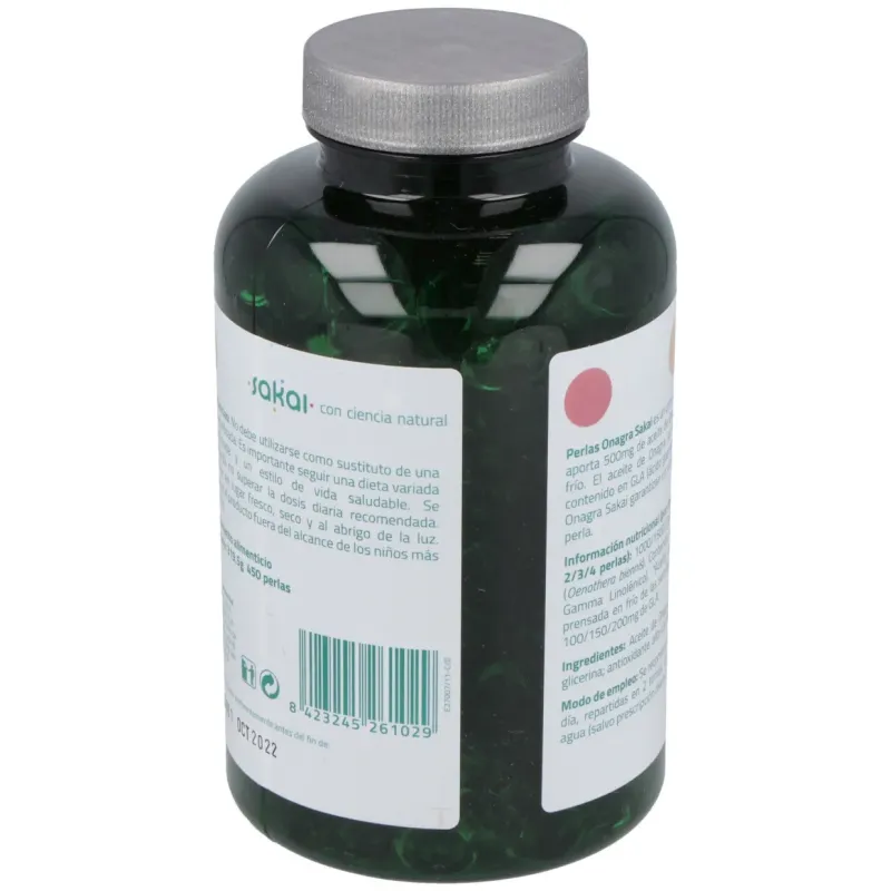 Aceite de Onagra 450 Perlas | Farmacia Barata Aceite de Onagra 450 Perlas | Farmacia Barata